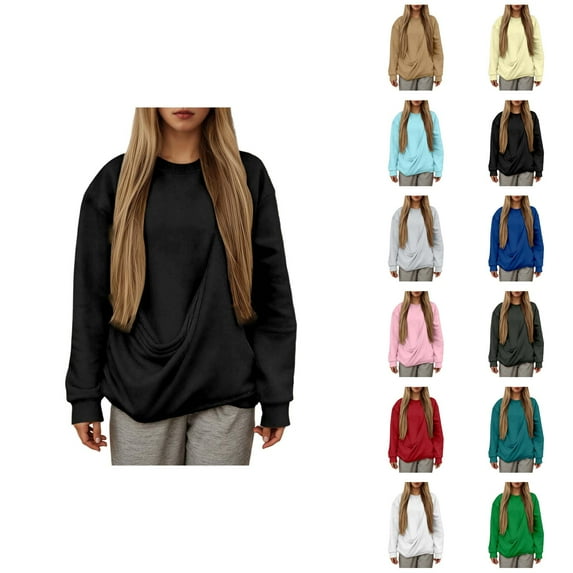 Cat Pouch Hoodie for Women Long Sleeve Plain Dog Pouch Hooded Sweatshirt Kangaroo Pocket Pet Carrier Pullover Tops