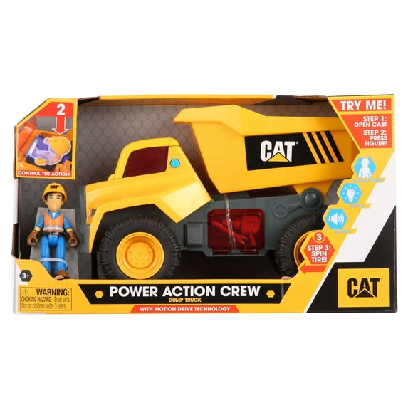 Cat Power Action Crew Dump Truck and Figure