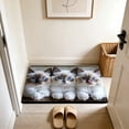 thumbnail image 1 of Cat Print Welcome Door Mat, 40x60CM Non-Slip Dirt-Resistant Entryway Rug, Easy Clean Pet Friendly Floor Mat for Home Entrance, 1 of 6