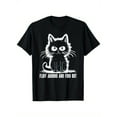 thumbnail image 1 of Cat Printed, Men's Cotton T-shirt, Graphic Tee Men's Outdoor Clothes, Men's Clothing, Casual Short Sleeve Crew Neck T-shirt, Soft Comfortable Top, 1 of 5