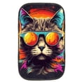thumbnail image 1 of Cat Printed Soft Furry Car Armrest Mat 12.5x8.2 Inch Comfortable Armrest Accessory, 1 of 6