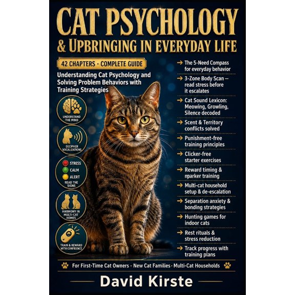 Cat Psychology & Upbringing in Everyday Life: Understanding Cat Behavior and Solving Problem Behaviors with Step-by-Step, (Paperback)