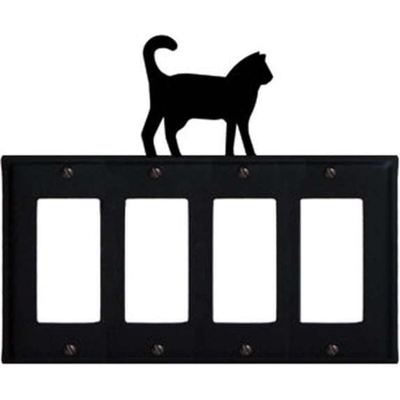 Cat Quad. GFI CUSTOM Product, Cover CUSTOM Product