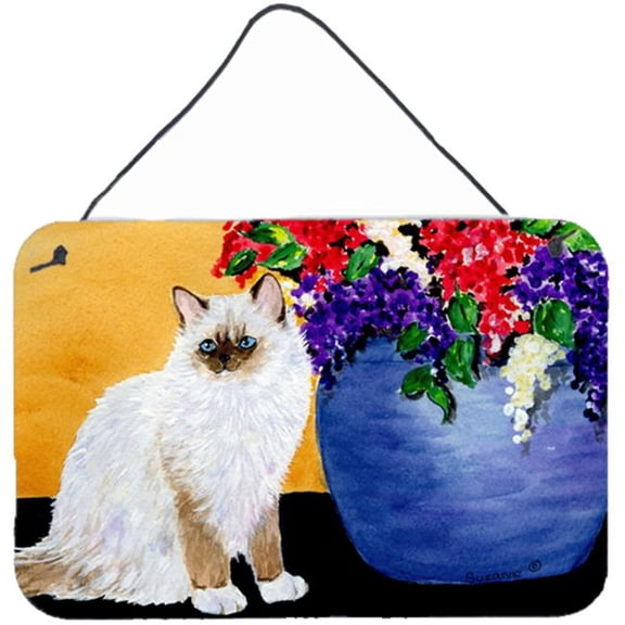 Cat - Ragdoll Indoor Aluminium Metal Wall Or Door Hanging Prints