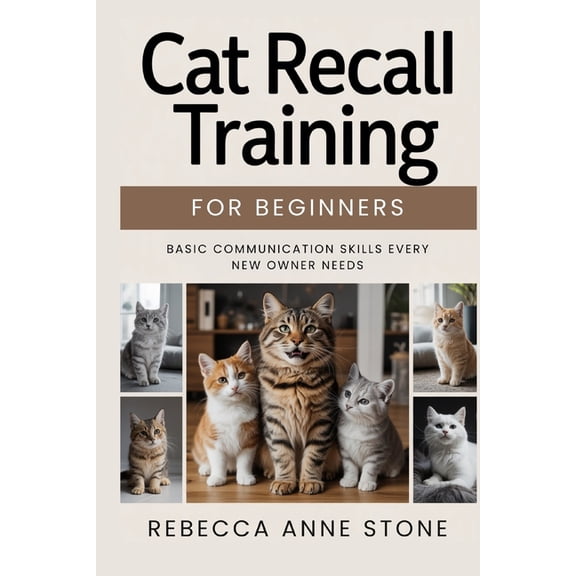 Cat Recall Training for Beginners: Basic Communication Skills Every New Owner Needs, (Paperback)