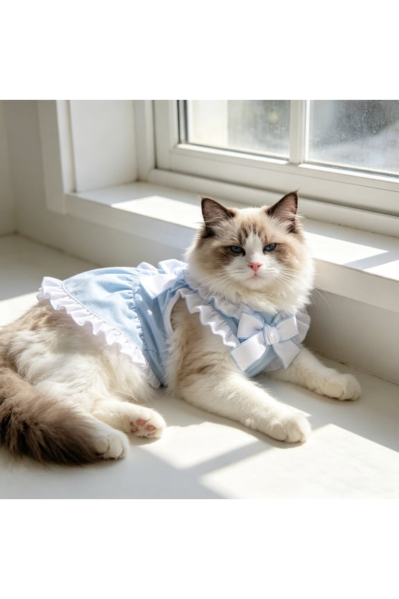 Cat Recovery Suit,Anti Licking Protective Onesie,Soft Breathable Abdominal Design,for Spay Neuter Postoperative Care,Pet Recovery,14.96 Inch