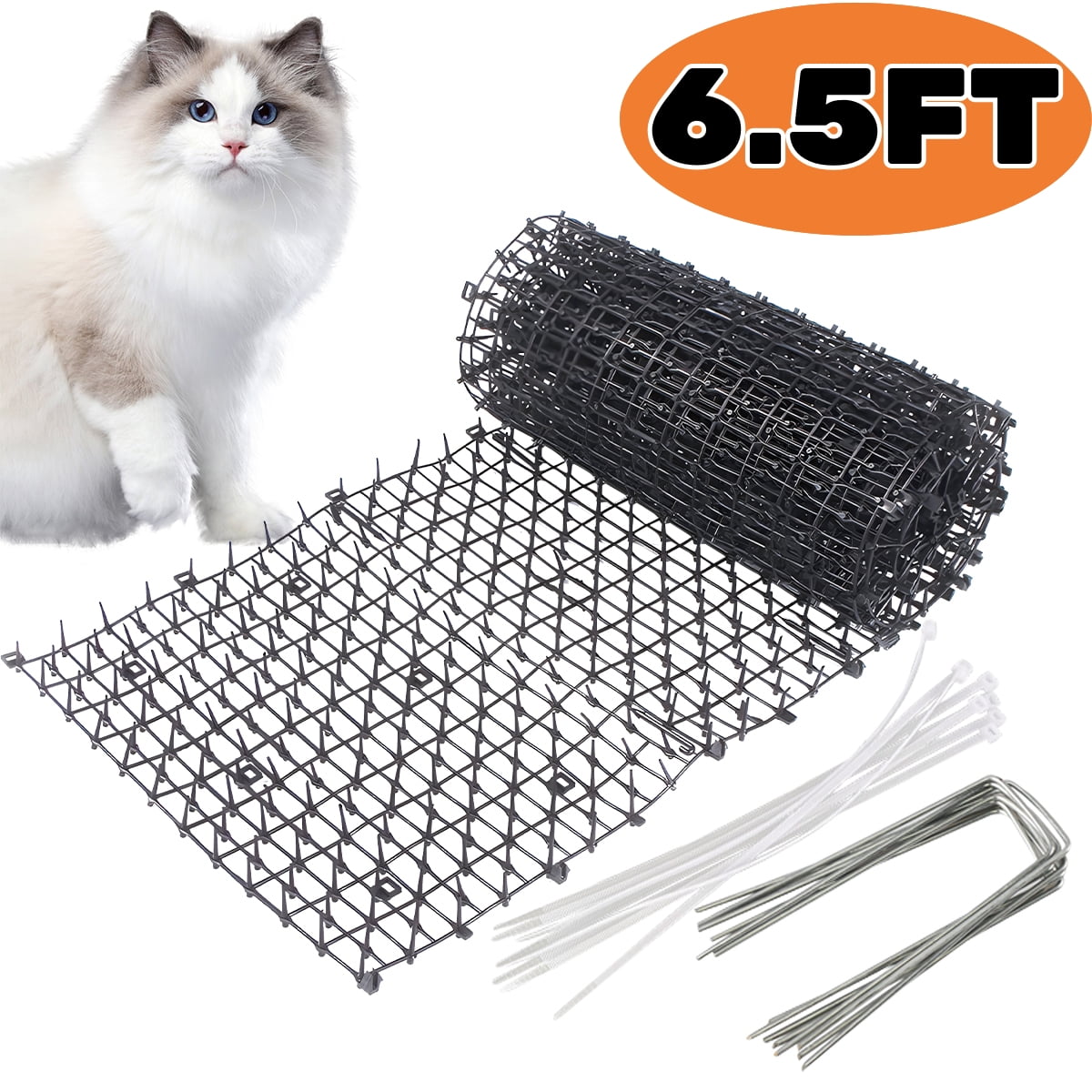 Cat Repellent Mat Cat Scat Deterrent Spikes Prickle Mat Indoor Outdoor