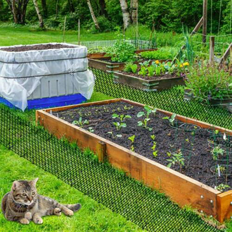 Cat Repellent Net Balcony Garden Protective Net For Plant Plastic Cat-proof  Prick Pad 