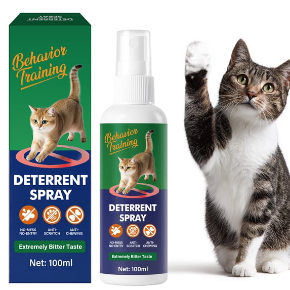 Mylee cat repellent spray 100 mL, citrus deterrent for cats and dogs, no scratch spray, furniture and Christmas tree protection