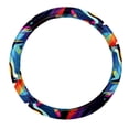 thumbnail image 1 of Cat Retro 14.5 Inch Printing PVC Leather Auto Accessories Car Wheel Steering Wheel Cover, 1 of 6