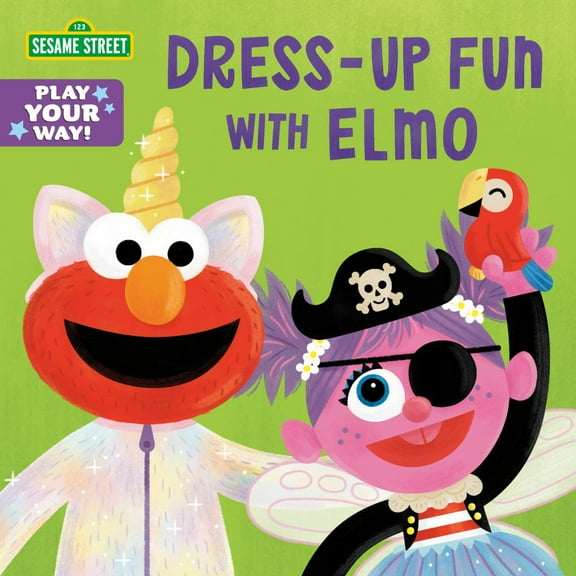 Cat Reynolds: Dress-Up Fun with Elmo (Sesame Street) (Board Book)