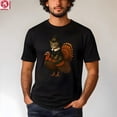 thumbnail image 1 of Cat Riding Turkey Shirt, Funny Thanksgiving T-Shirt, Cute Animal Humor Shirt, Turkey Day Outfit, Fall Gift Idea,White Color,Size 3XL, 1 of 5