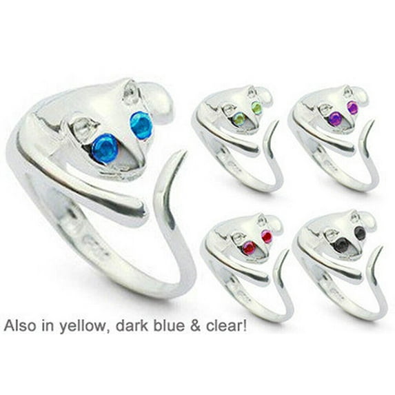 Cat Ring - Adjustable - Ladies One Size Fits All Rings For Women
