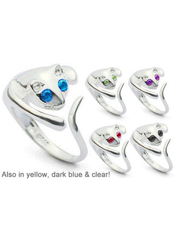 Cat Ring - Adjustable - Ladies One Size Fits All Rings For Women