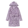 thumbnail image 1 of Topgal Cat Robe for Girls Cute Cozy Hooded Cat Ears Bathrobe Little Kids Teens Size 4T, 1 of 7