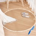 thumbnail image 1 of Cat Rug, Premium Cotton Rope Area Rug, Washable Round Vintage Reversible Woven Tassel Rugs – Soft, Durable, and Stylish Home Accent, Multiple Sizes for Home Cats (A,45cm), 1 of 5