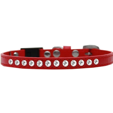 Cat Safety Collar, "Clear Jewel"