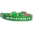 thumbnail image 1 of Cat Safety Ice Cream Collar, "One Row Pearl  Clear Crystal", 1 of 10