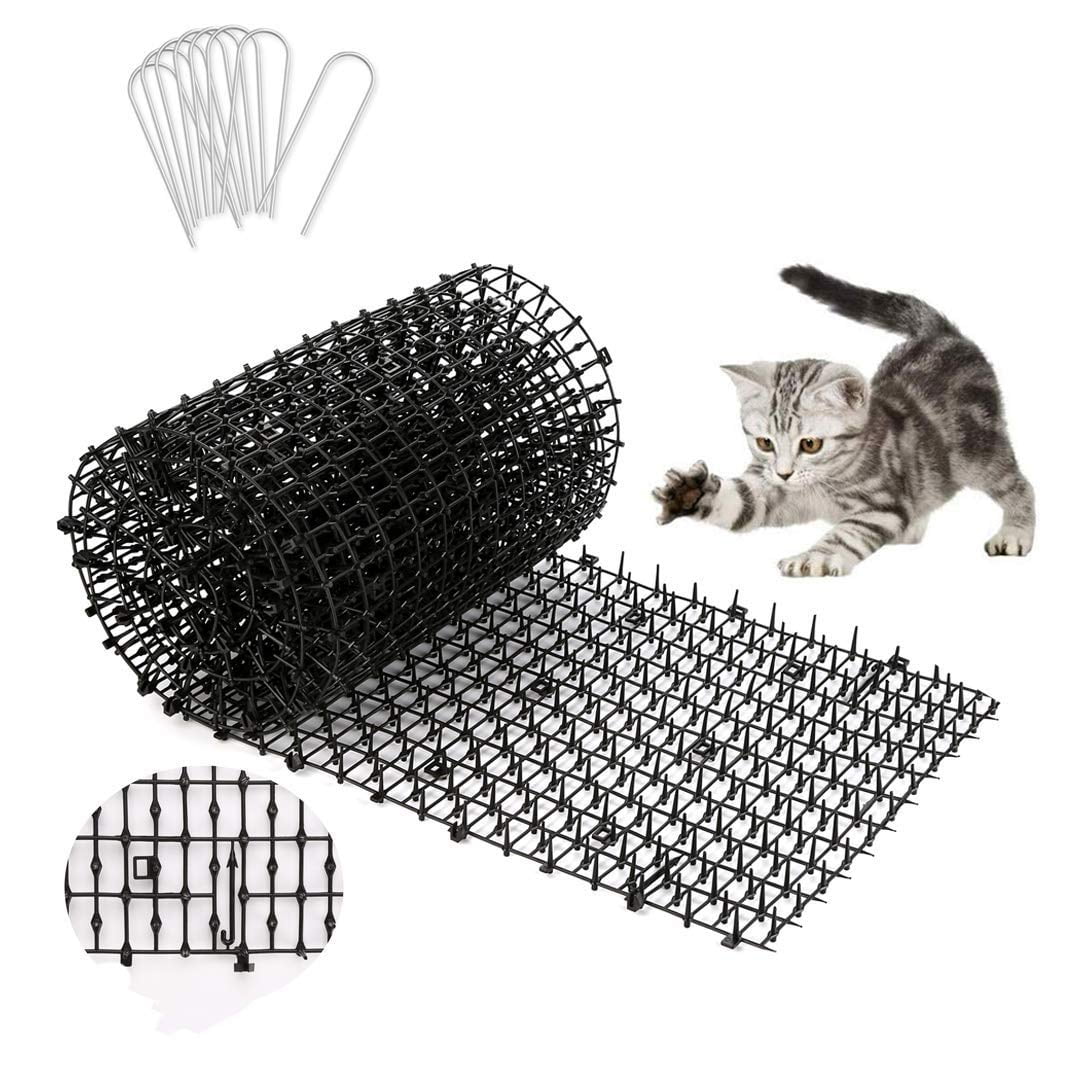Cat Scat Mat, 78'' × 11", Cat Repellent Outdoor, Cat Deterrent Devices