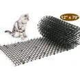 thumbnail image 1 of Cat Scat Mat Indoor Spiked Mat Network Digging Stopper for Garden Fence Keep Pet Dog Cat Off Couch Furniture (12 x 79 Inch, Black), 1 of 10
