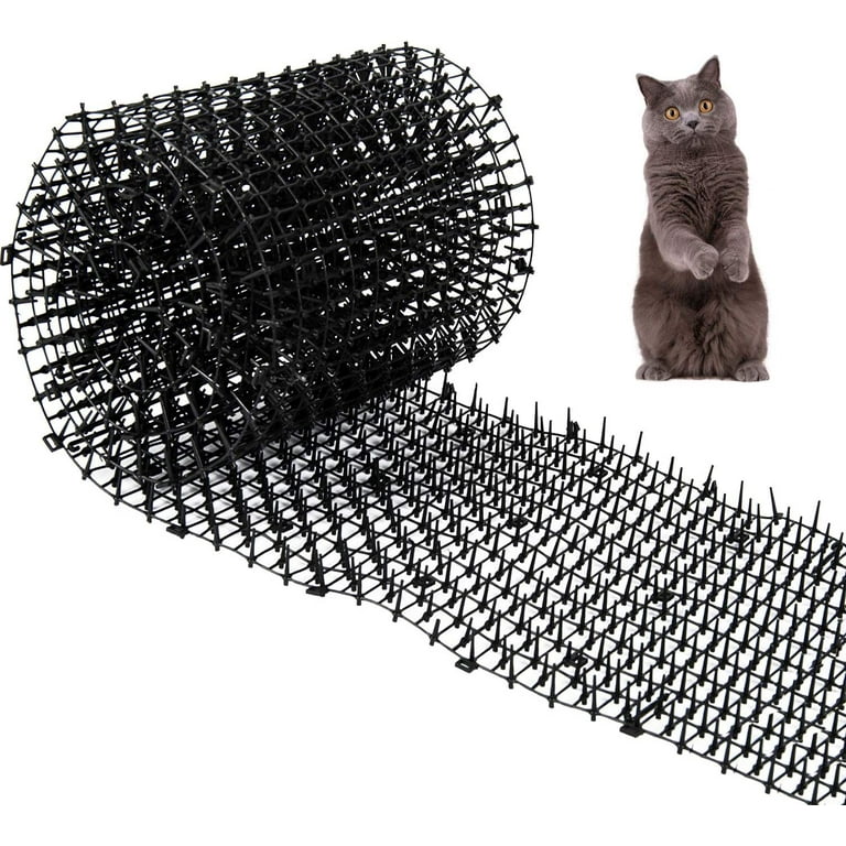 Cat Scat Mat with Spikes Prickle Strips Anti Cats Network Digging Stopper Pest Repellent Spike Deterrent Mat