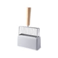 thumbnail image 1 of Cat Scooper for Litter Box with Holder,Kitty Litter Scoop Metal Fast Sifting Kitten Poop Shovel Stainless Steel Heavy Duty Cat Pan Scooper with Wood Handle, 1 of 7
