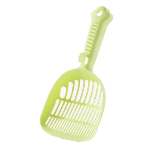 Cat Scooper for Litter Box, Cat Litters Scoop, Cat and Dog Poop Collector, Pet Litters Sifter with Holder for Various Litter Boxes (Green)