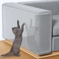 thumbnail image 1 of Cat Scrapers Cat Scratcher Sofa Tape Scratching Post Furniture Protection Couch Guard Protector Cover Deterrent Pad for Cats (transparent,15x30cm), 1 of 7