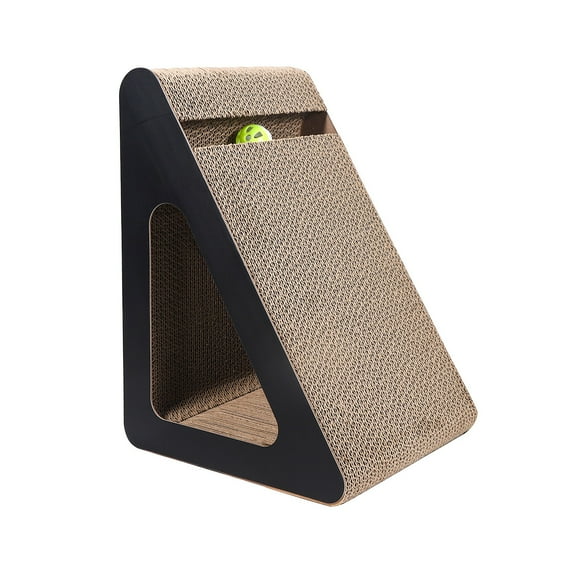 This Cat Scratch Board Is Designed For Cats To Satisfy Their Natural Scratching Instincts, Made Of Durable Corrugated Paper That Resists Wear And Tear. The Vertical Structure