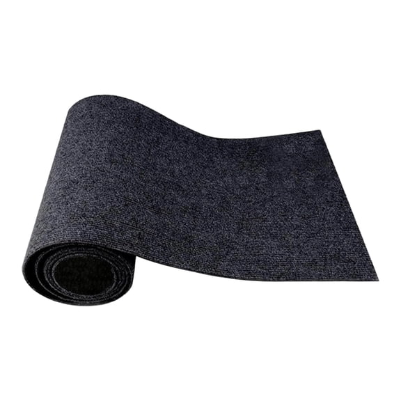 Cat Scratch Furniture Protector Mat, Carpet Texture Self Adhesive Scratch Guard for Sofa Armrest Corner Stairs Door, DIY Cut Pet Protection 24x12 Inch Dark Gray