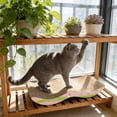 thumbnail image 1 of Cat Scratch Pad, Waved Cardboard Cat Scratcher, Scratching Board for Small Medium Size Cats, Kittens, Protects Furniture & Couch,B, 1 of 6