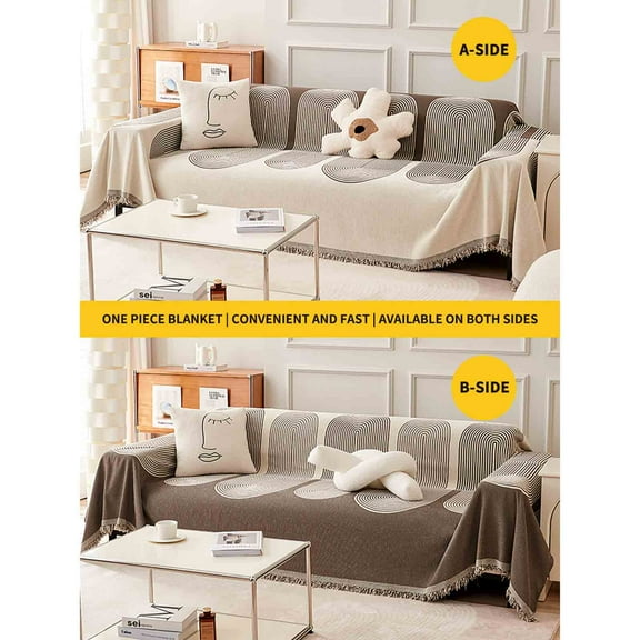 Cat Scratch Resistant Sofa Cover - Waterproof Non-Slip Couch Protector Throw, Durable Furniture Shield for Pet Owners