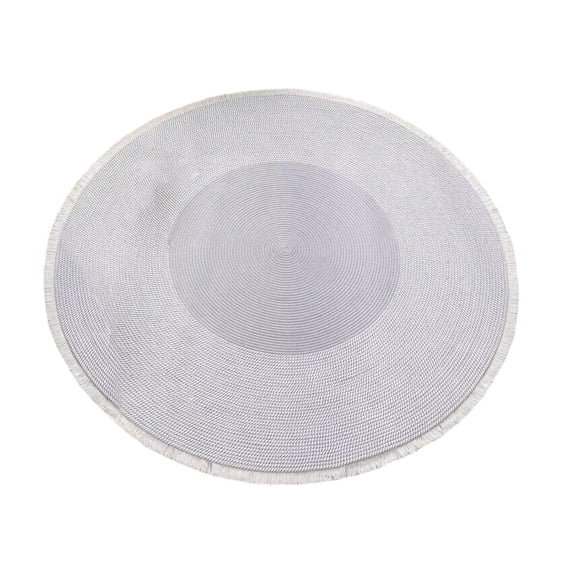 Soft Cat Rug Cat Scratch Rug, Cotton Rope Braided Circle Mat with Tassels, Washable ...