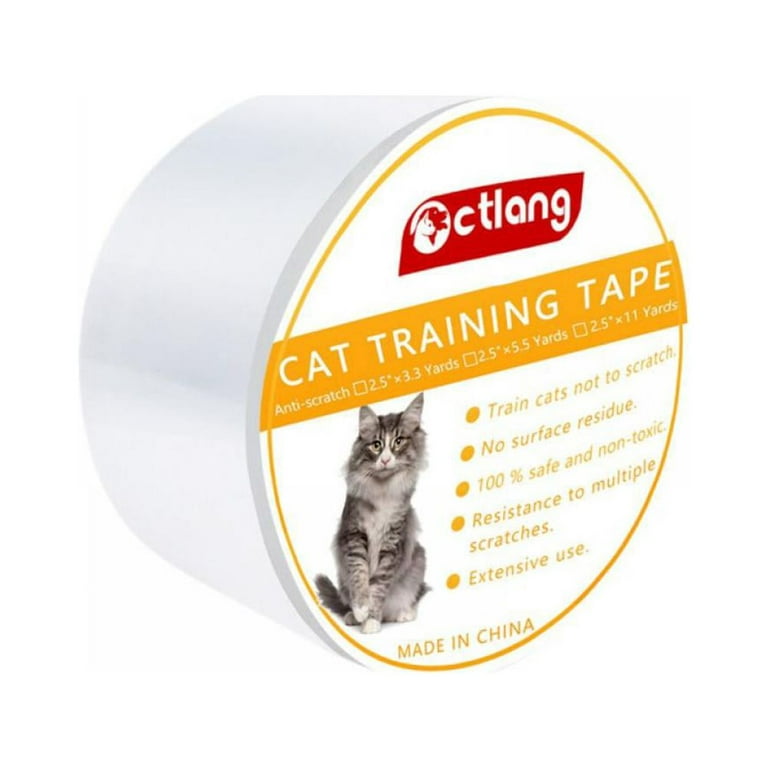 Cat Scratch Tape Furniture Protectors - Guard Your Couch, Doors and  Furniture from Anti Scratches Deterrent Cat Training Tape - Great for  Leather and Fabric Couches Extra Wide