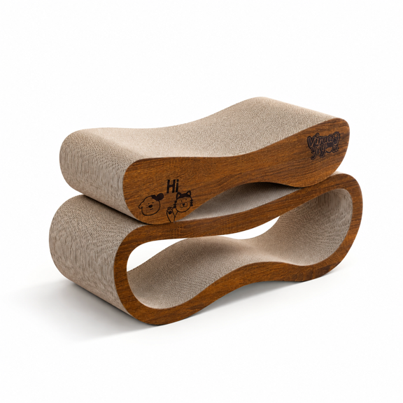 Cat Scratcher 2 In 1 Scratchers For Indoor Catsd Cardboard