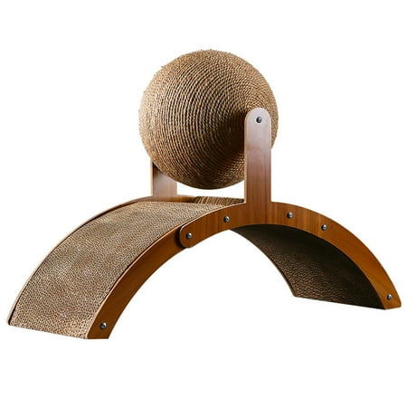 Cat Scratcher Ball Corrugated Scratching Board for Protect Carpets and Sofas M