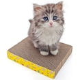 thumbnail image 1 of Cat Scratcher Cardboard and Cat Scratching Board, Vertical Ferris Wheel Toy and Modular Reversible Scratching Pad for Indoor Cats, Wear-Resistant Pet Furniture, 1pc, 1 of 7