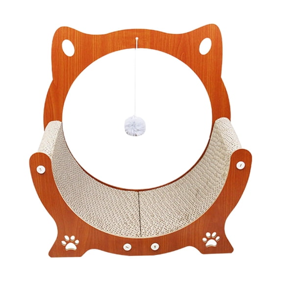 Cat Scratcher Cardboard Lounge Bed Cat Nest Durable Corrugated Sofa Furniture Protection Cat Scratching Board Cat Scratching Pad for Kitten 40cmx40cm