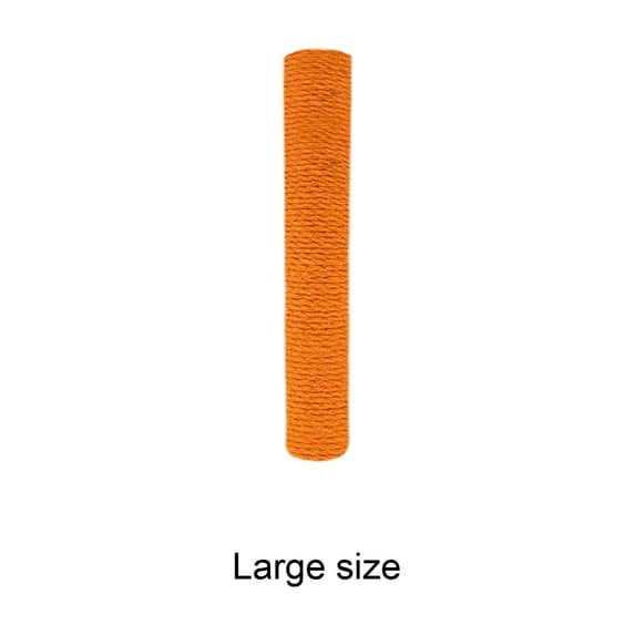 Cat Scratcher Cat Tree Replacement Parts, Cat Scratching Post Replacement for Cactus Cat Tree & Tower, Natural Sisal Replacement Parts, Cute Orange Cat Tree ishment (Medium)