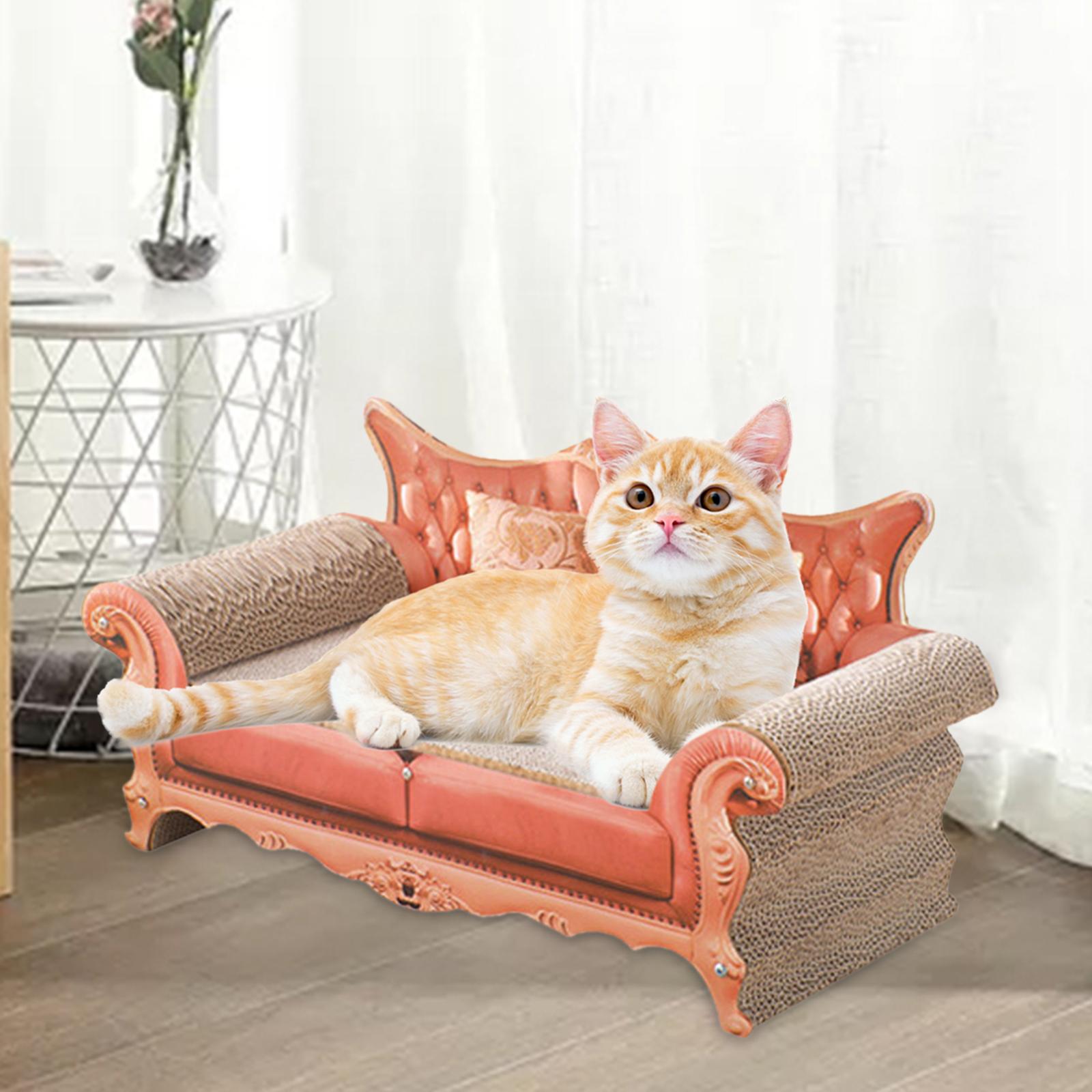 Cat Scratcher Couch Cat Scratching Board for Bunny Rabbit Medium Large