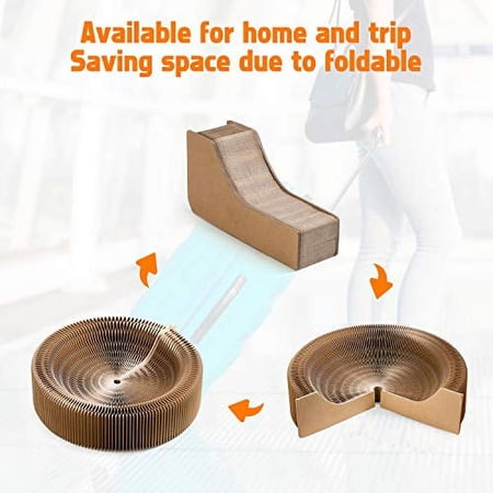 Cat Scratcher Lounge Bed, Cardboard Cat Bed