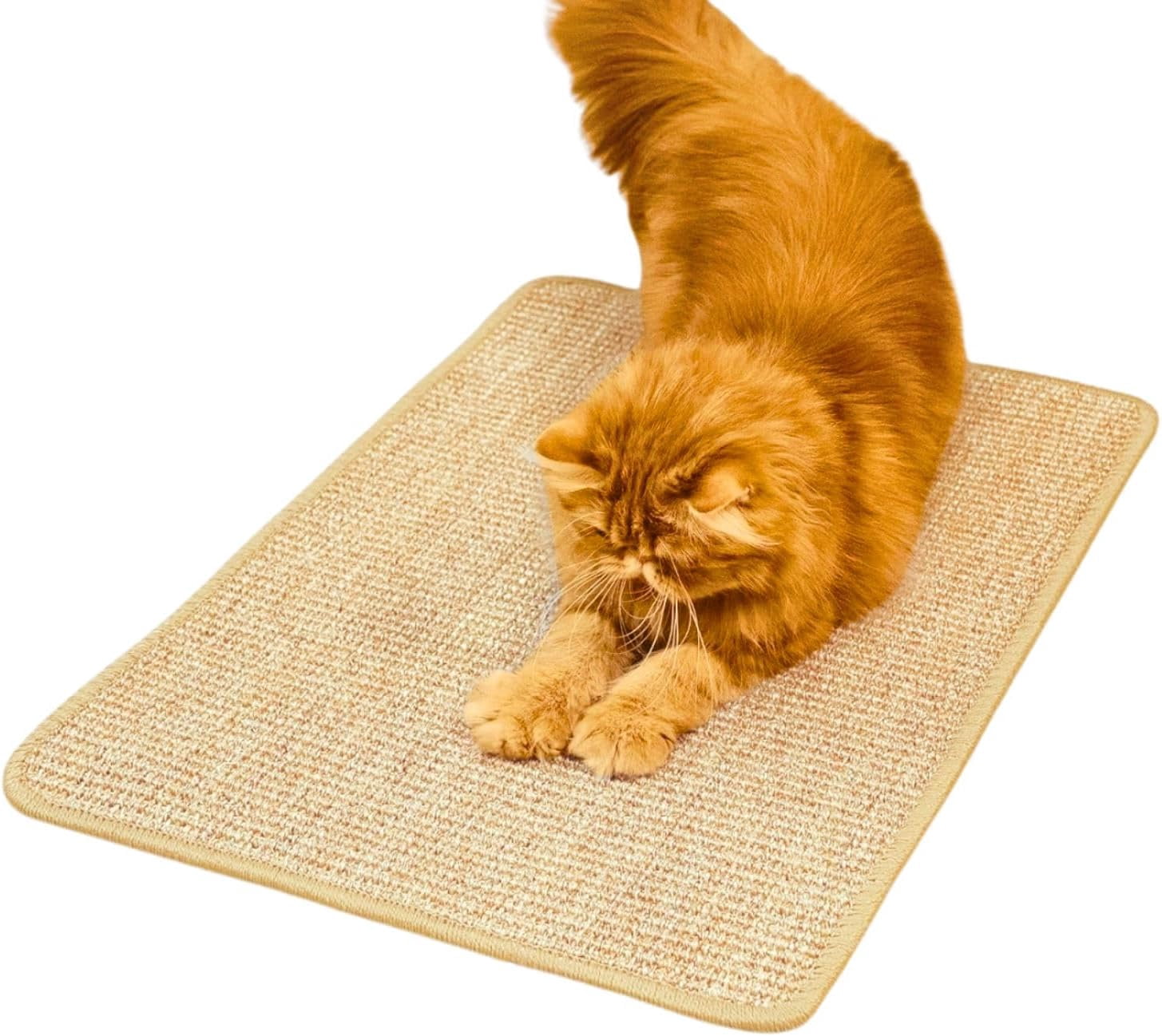 Cat Scratcher Mat,Sisal Cat Scratch Pad Rug,Wall Scratchers for Indoor ...
