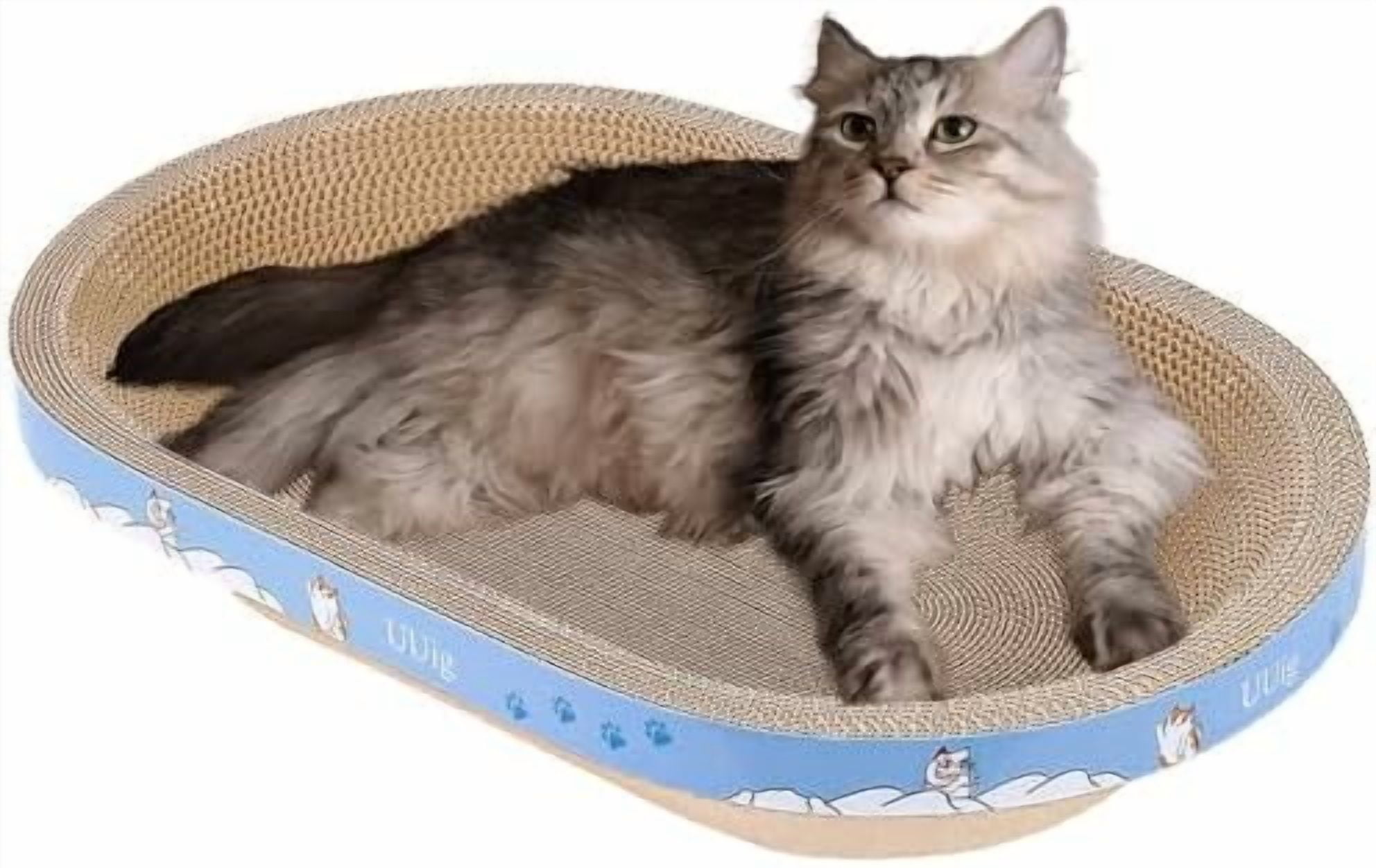 Cat Scratcher, Ramp L Shape Cat Scratch Pad, Cardboard Cat Scratchers ...