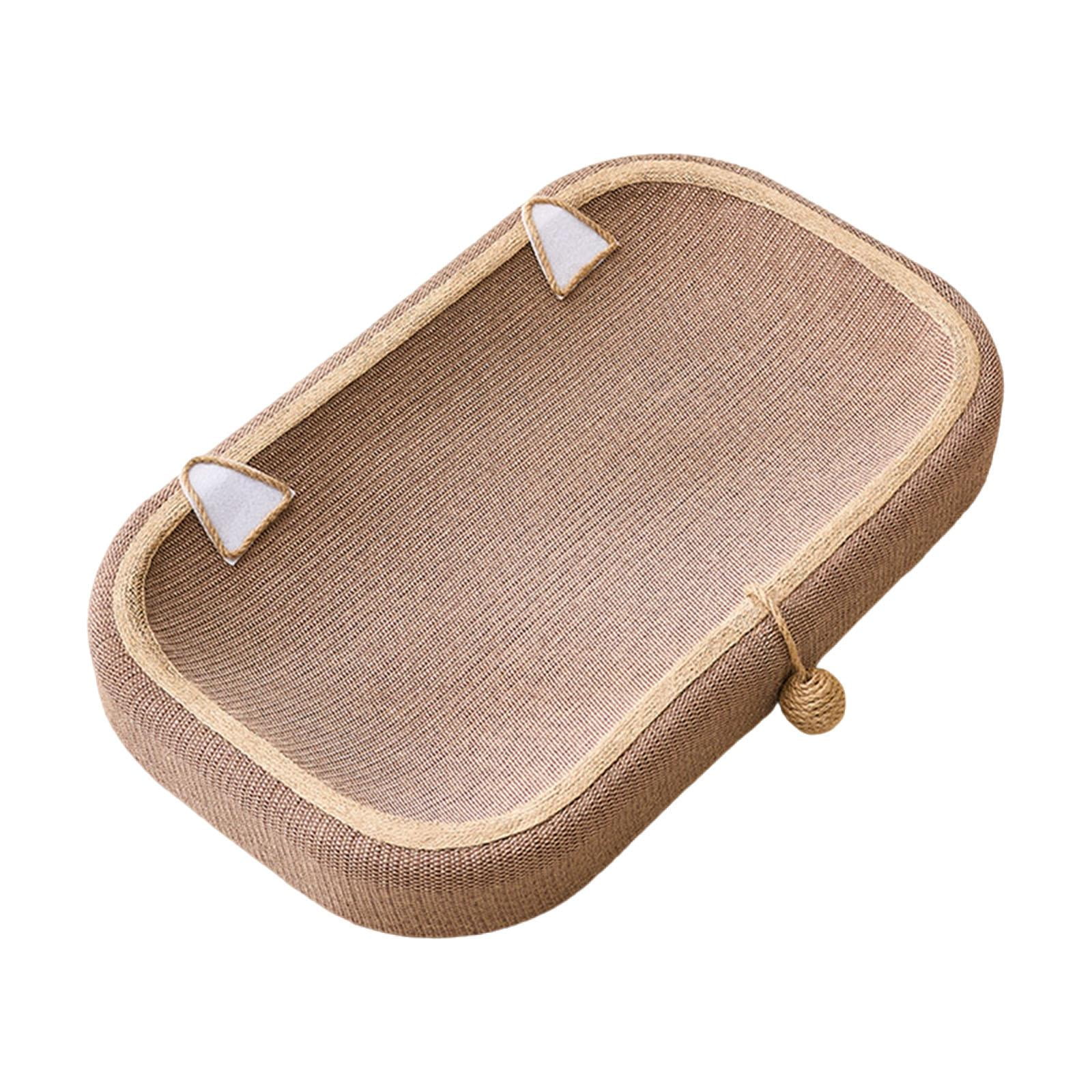 Cat Scratcher Scratch Pad Sisal Foam Bed Thickened Mat for Indoor Cats Training and Claw Grinding