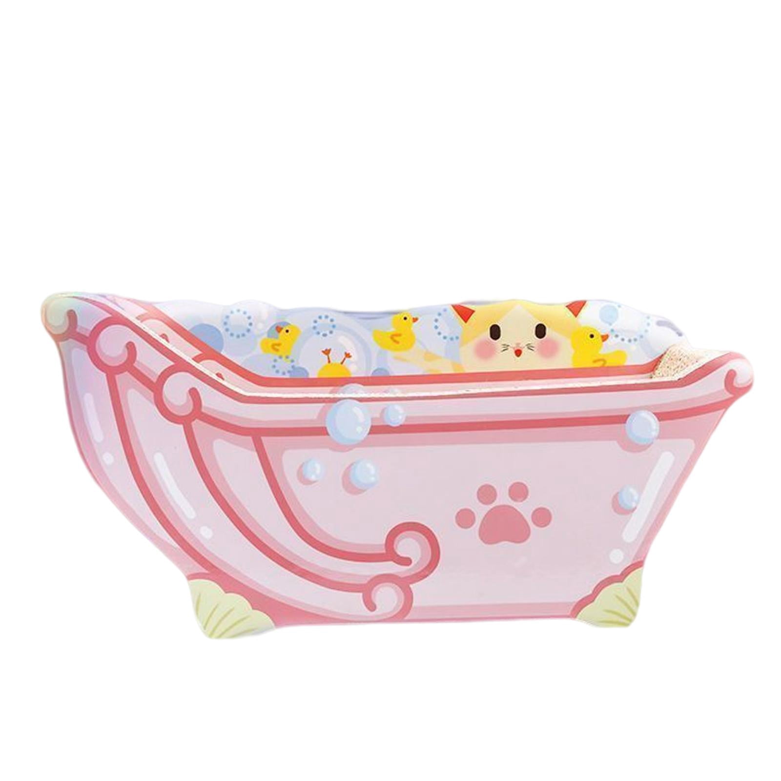 Cat Scratcher Sofa Lounger Couch Cat Scratch Pad for Kitten Indoor Cats Rest Pink