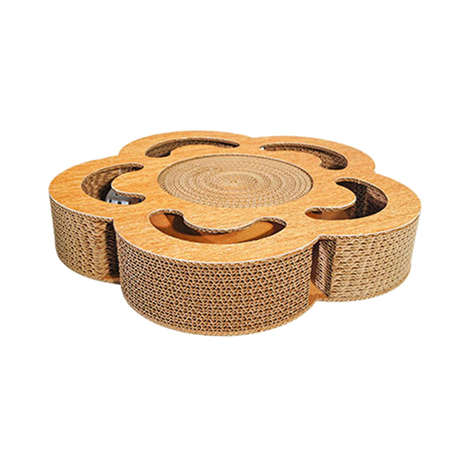 Cat Scratcher with Trackball Scratching Resistant Kitty Exercise