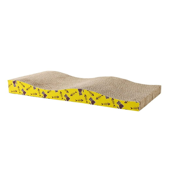 Cat Scratchers Cardboard Scratching Lounge Beds Play Kitten Scratch Pad 44.5x21x44cm