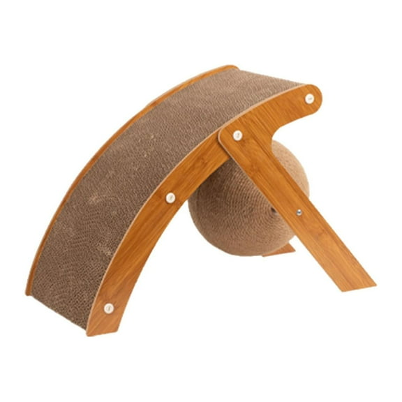Cat Scratching Board Cat Scratch Ball Cardboard Cat Scratcher for Dogs Puppy S 31cmx16cmx20cm