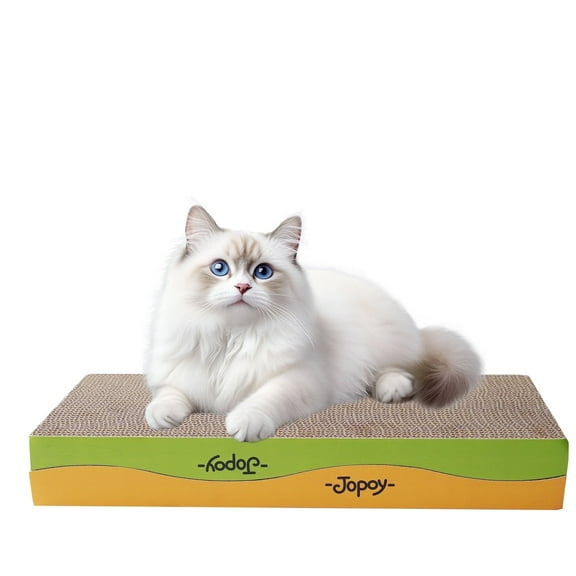 Corrugate Double-Sided Usability Cardboard Cat Scratching Board with Catnip