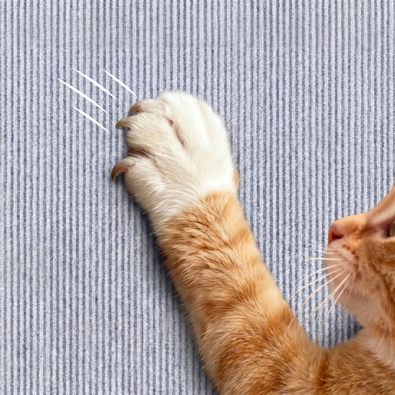 Cat Scratching Board Interactive Wall Mounted 60x30cm Polyester Tough No-Debris & Multi-Functional for Indoor Cats Climbing Play Exercise Cat Toy by MPOISVA